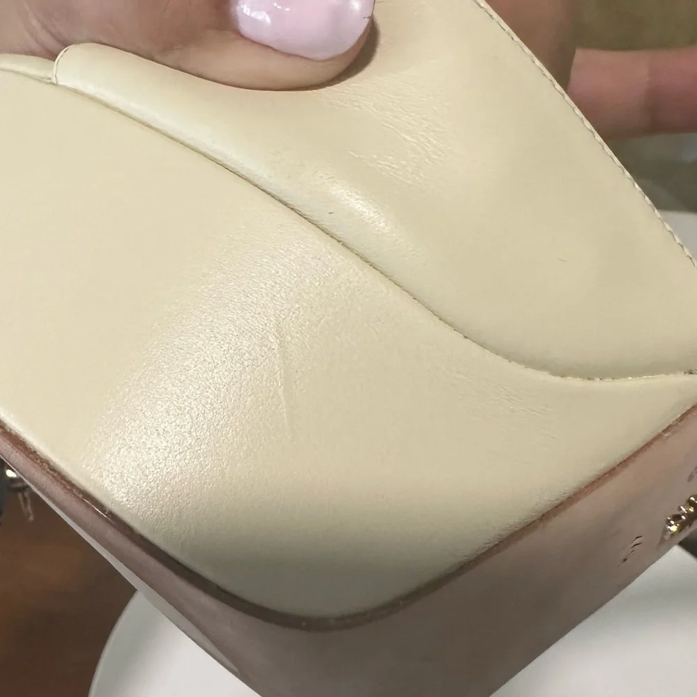 🌹STUART WEITZMAN🌹 Ryder Ankle-Buckle Platform Sandals Size: 11.5 - Picture 11 of 16